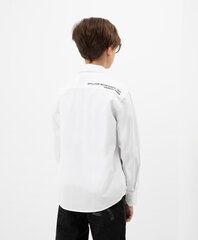 Рубашка для мальчиков Gulliver, белого цвета цена и информация | Рубашки для мальчиков | 220.lv