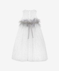 Платье Gulliver с пайетками для девочек, белое цена и информация | Платья для девочек | 220.lv