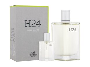 Komplekts Hermès H24 vīriešiem: tualetes ūdens EDT, 100 ml + 12,5 ml cena un informācija | Hermès Smaržas | 220.lv