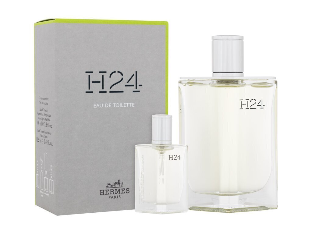 Komplekts Hermès H24 vīriešiem: tualetes ūdens EDT, 100 ml + 12,5 ml цена и информация | Vīriešu smaržas | 220.lv