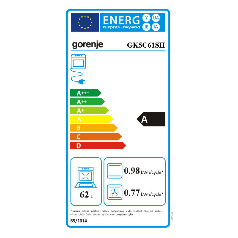 Gorenje GK5C61SH cena un informācija | Gāzes plītis | 220.lv