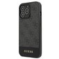 Guess GUHCP13LG4GLGR iPhone 13 Pro / 13 6.1 "gray / gray hard4G Stripe Collection cena un informācija | Telefonu vāciņi, maciņi | 220.lv