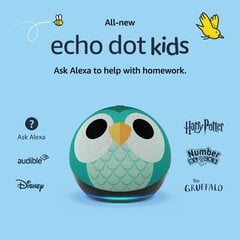 Аудиоколонка Echo dot 5 Kids, дракон цена и информация | Аудиоколонки | 220.lv