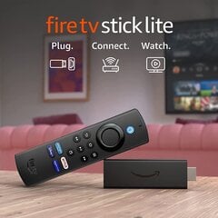 Amazon Fire TV Stick Lite 2022 B091G3WT74 цена и информация | Мультимедийные проигрыватели | 220.lv