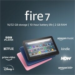 Планшет Amazon Fire 7 32ГБ 2022, черный цена и информация | Планшеты | 220.lv