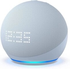 Amazon Echo Dot 5 Watch, gaiši zils cena un informācija | Skaļruņi | 220.lv