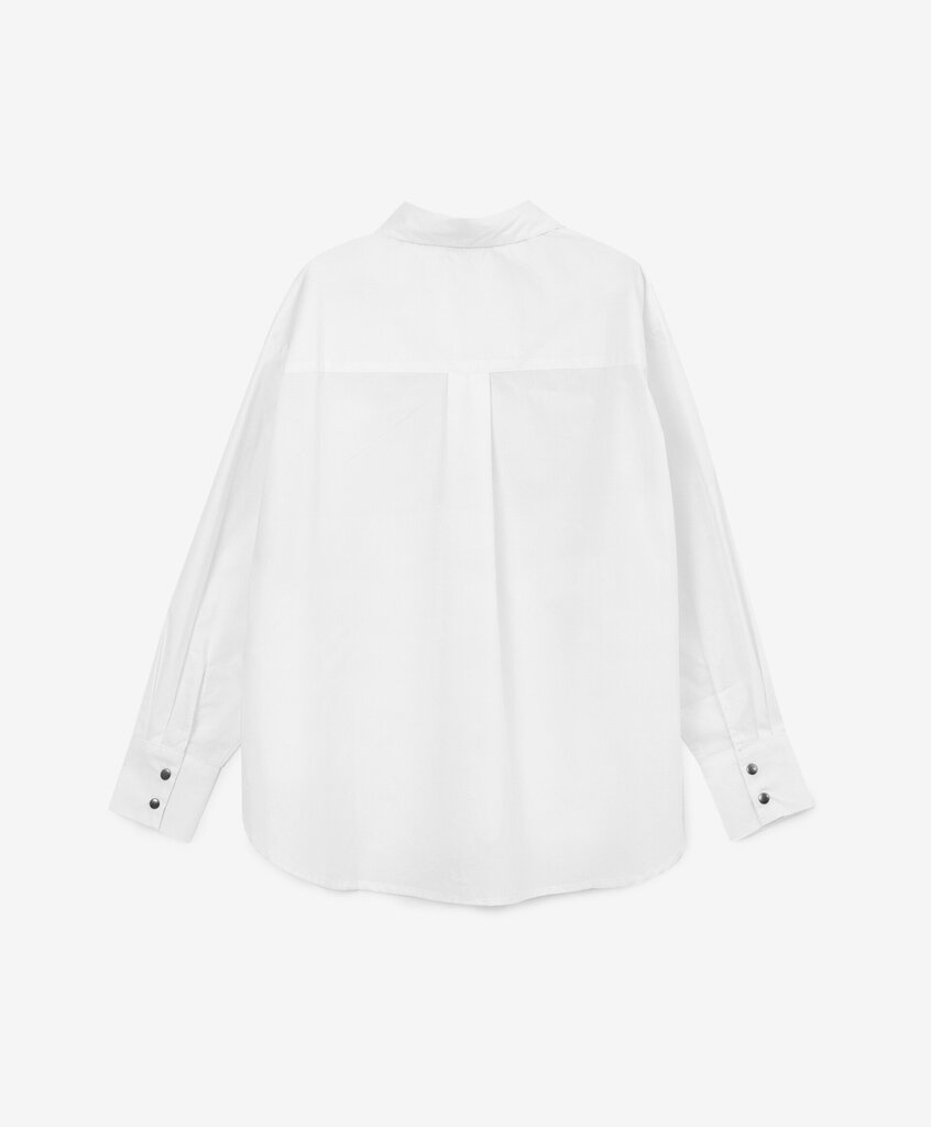Gulliver krekls meitenēm, balts cena un informācija | Jakas, džemperi, žaketes, vestes meitenēm | 220.lv