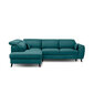 Stūra dīvāns NORE Noble Lukso 39, zaļš cena un informācija | Stūra dīvāni | 220.lv