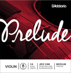 Stīga vijolei A D'Addario Prelude J812 1/4M cena un informācija | Mūzikas instrumentu piederumi | 220.lv
