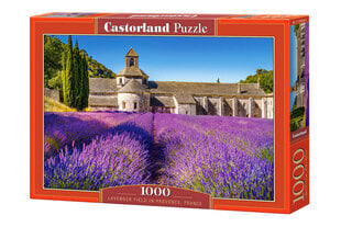 Puzle Lavender Field in Provence, 1000 d. cena un informācija | Puzles, 3D puzles | 220.lv