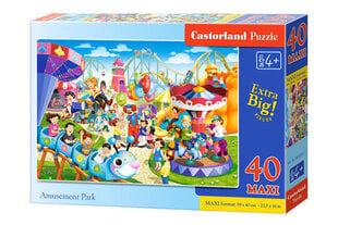 Puzle MAXI Amusement Park, 40 d. cena un informācija | Puzles, 3D puzles | 220.lv