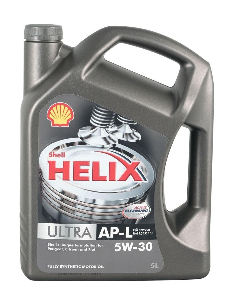 Dzinēja eļļa SHELL Helix Ultra AP-L 5W30, 5 litri цена и информация | Motoreļļas | 220.lv