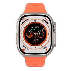 DT NO.1 DT8 Ultra Orange cena un informācija | Viedpulksteņi (smartwatch) | 220.lv