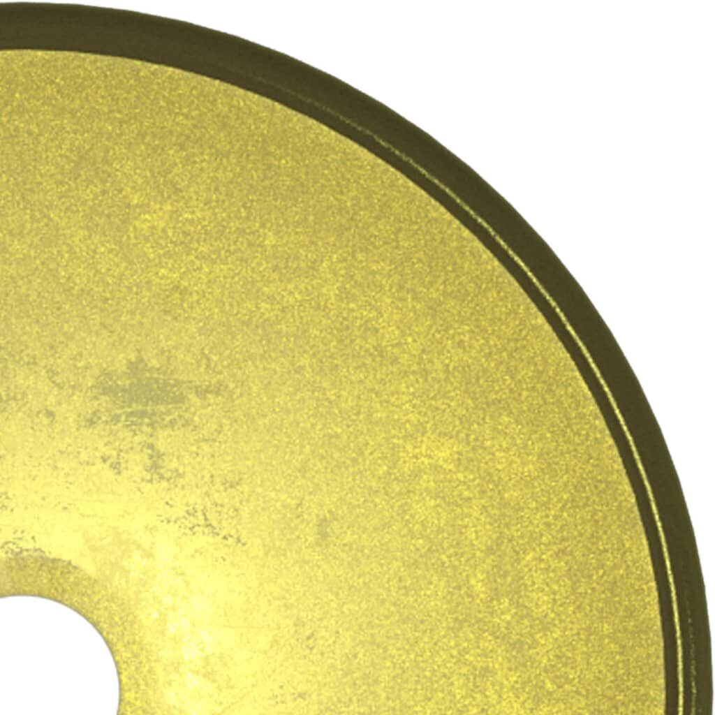 Izlietne vidaXL, 30x12cm, zelta krāsas cena un informācija | Izlietnes | 220.lv
