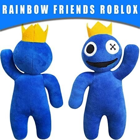 Mīksto plīša rotaļlietu Rainbow friends, zils pacelta roka cena un informācija | Mīkstās (plīša) rotaļlietas | 220.lv