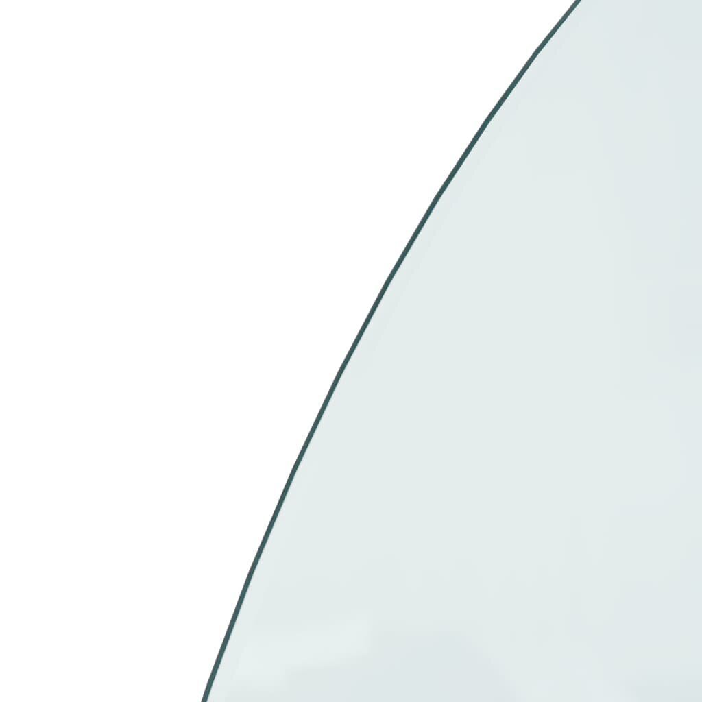 Kamīna stikla panelis, 100x60cm cena un informācija | Kamīnu un krāšņu aksesuāri | 220.lv