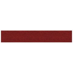 Sienas paneļi, 12 gab., 90x15cm, sarkans цена и информация | Элементы декора для стен, потолка | 220.lv