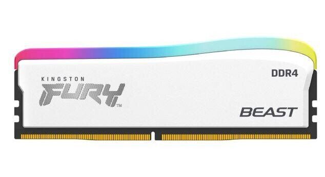 Kingston Fury Beast RGB (KF436C18BWA/16), 16GB, DDR4, 3600MT/s Non ECC DIMM cena un informācija | Operatīvā atmiņa (RAM) | 220.lv