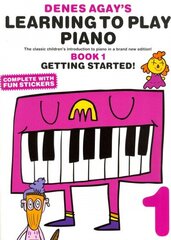 Learning To Play Piano 1 Getting cena un informācija | Mākslas grāmatas | 220.lv