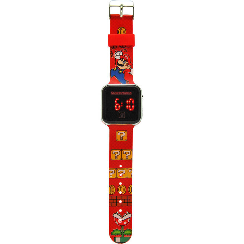 Super Mario Bros LED pulkstenis cena un informācija | Oriģināli pulksteņi | 220.lv