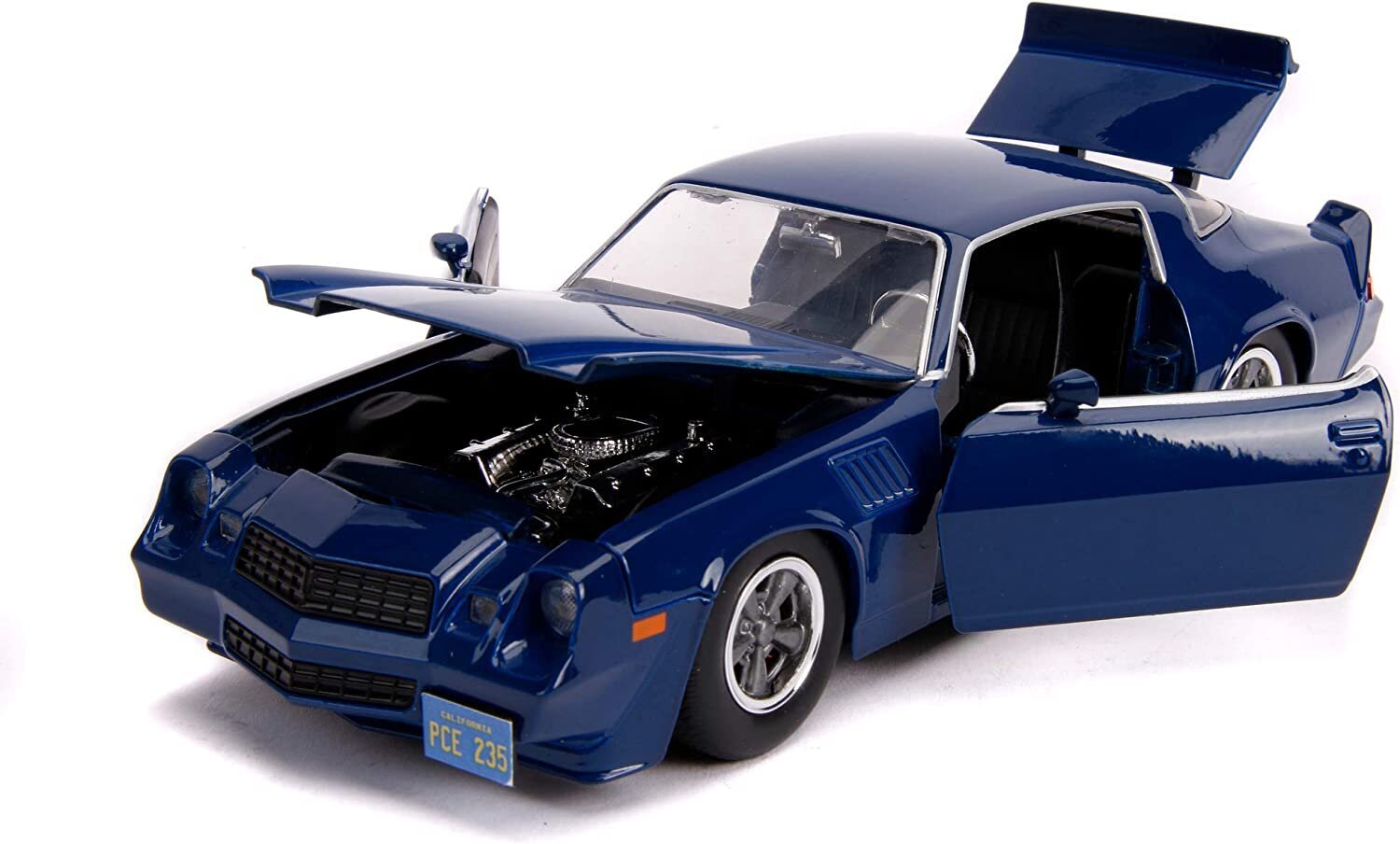 Stranger Things Chevy Camaro 1979 Z28 metāla auto + monētu komplekts cena un informācija | Rotaļlietas zēniem | 220.lv