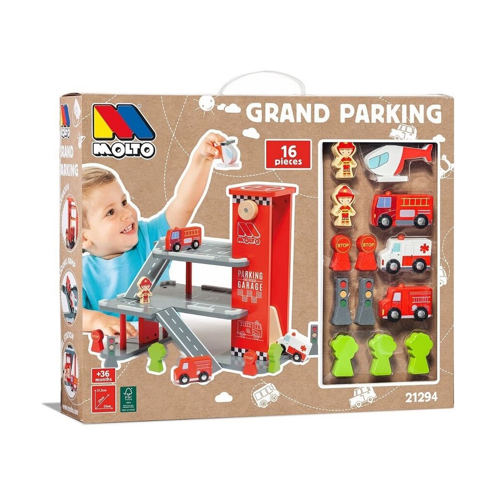 Liela koka autostāvvieta cena un informācija | Rotaļlietas zēniem | 220.lv