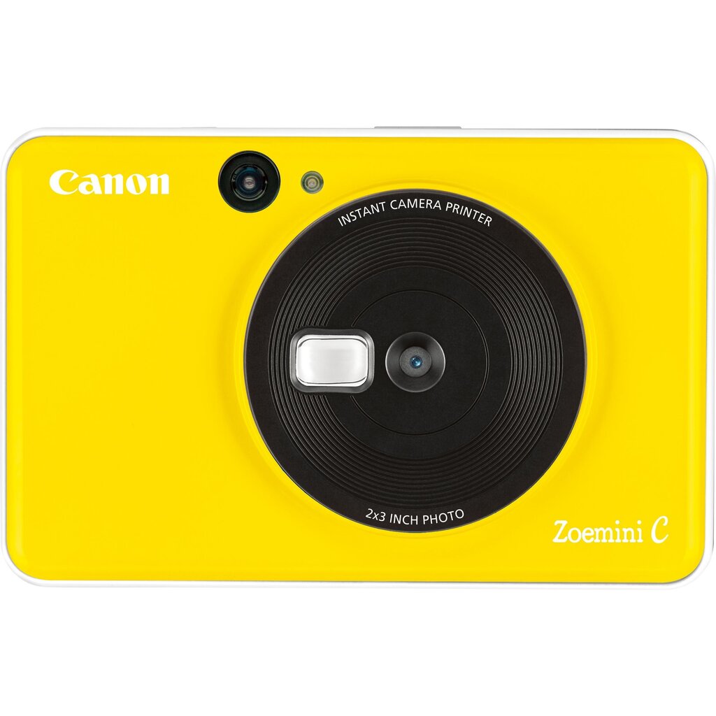 Canon Zoemini C (Bumble Bee Yellow) + 20 Canon Zink photo sheets cena un informācija | Momentfoto kameras | 220.lv