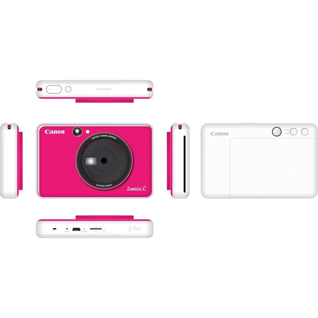Canon Zoemini C (Bubble Gum Pink) cena un informācija | Momentfoto kameras | 220.lv