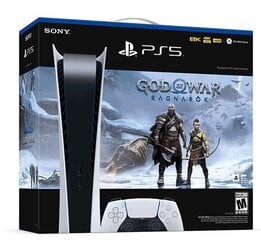 Игровая приставка Sony Playstation 5 Digital Edition + God of War: Ragnarök цена и информация | Игровые приставки | 220.lv