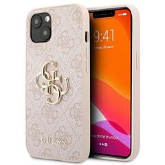 GUESS 4G Big Metal - iPhone 13 cena un informācija | Telefonu vāciņi, maciņi | 220.lv