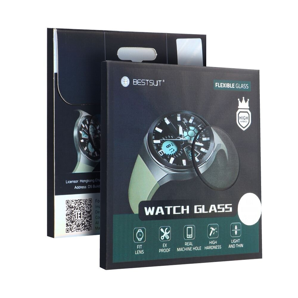 Flexible glass ekrāna aizsargs Huawei Watch GT2 46mm cena un informācija | Ekrāna aizsargstikli | 220.lv