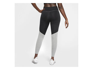 Штаны женские тренировочные Nike W NK One 7/8 TG, серые цена и информация | Спортивная одежда для женщин | 220.lv