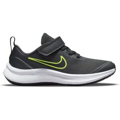 Детские кроссовки Nike Star Runner 3 (PSV), темно-серые цена и информация | Детская спортивная обувь | 220.lv