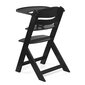 Barošanas krēsliņš Enock KinderKraft, Black cena un informācija | Barošanas krēsli | 220.lv