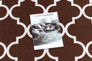 Rugsx ковровая дорожка Maroko 30351, коричневая, 57 см цена и информация | Ковры | 220.lv
