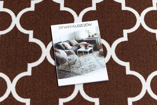 Rugsx ковровая дорожка Maroko 30351, коричневая, 90 cм цена и информация | Ковры | 220.lv