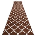 Rugsx ковровая дорожка Maroko 30351, коричневая, 90 cм