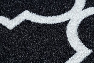 Rugsx ковровая дорожка Maroko 30350, чёрная, 57 cм цена и информация | Ковры | 220.lv