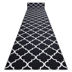 Rugsx ковровая дорожка Maroko 30350, чёрная, 67 cм цена и информация | Ковры | 220.lv