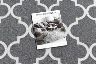 Rugsx ковровая дорожка Maroko 30352, серая, 133 cм цена и информация | Ковры | 220.lv