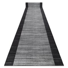 Rugsx ковровая дорожка Streifen, антрацит, 57 см цена и информация | Ковры | 220.lv