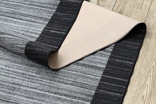 Rugsx ковровая дорожка Streifen, антрацит, 57 см цена и информация | Ковры | 220.lv