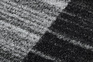 Rugsx ковровая дорожка Streifen, антрацит, 120 см цена и информация | Ковры | 220.lv
