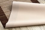 Rugsx ковровая дорожка Streifen, коричневая, 67 см
