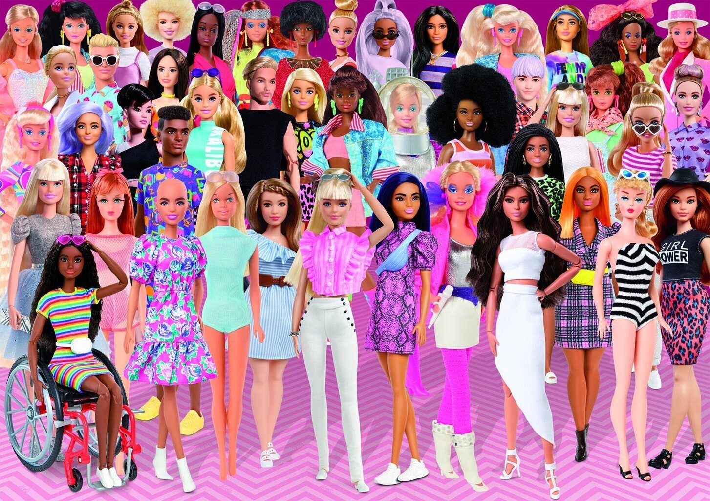 Puzle Educa Barbie, 1000 gabaliņi cena un informācija | Puzles, 3D puzles | 220.lv