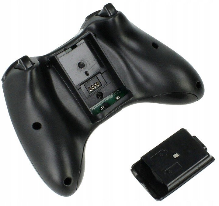 XBOX 360 spēļu panelis ar vibrāciju, melns цена и информация | Spēļu konsoles | 220.lv
