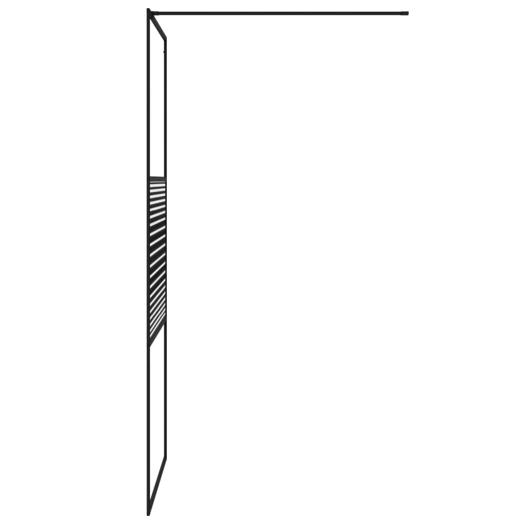 Dušas siena, 90x195cm, esg stikls cena un informācija | Dušas durvis, dušas sienas | 220.lv