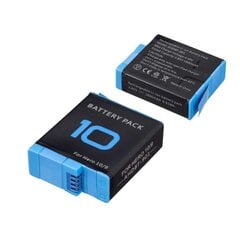 Akumulators darbības kamerai GoPro Hero 10, 1800 mAh цена и информация | Аккумуляторы для видеокамер | 220.lv