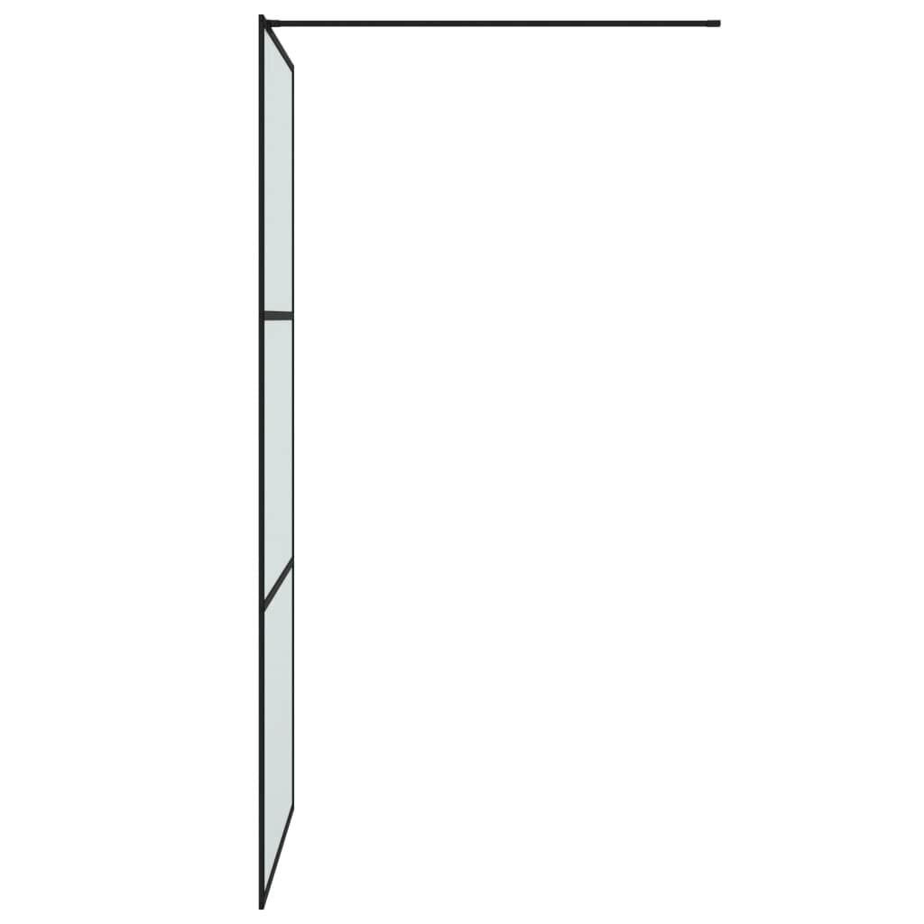 Dušas siena, 90x195cm, matēts esg stikls цена и информация | Dušas durvis, dušas sienas | 220.lv