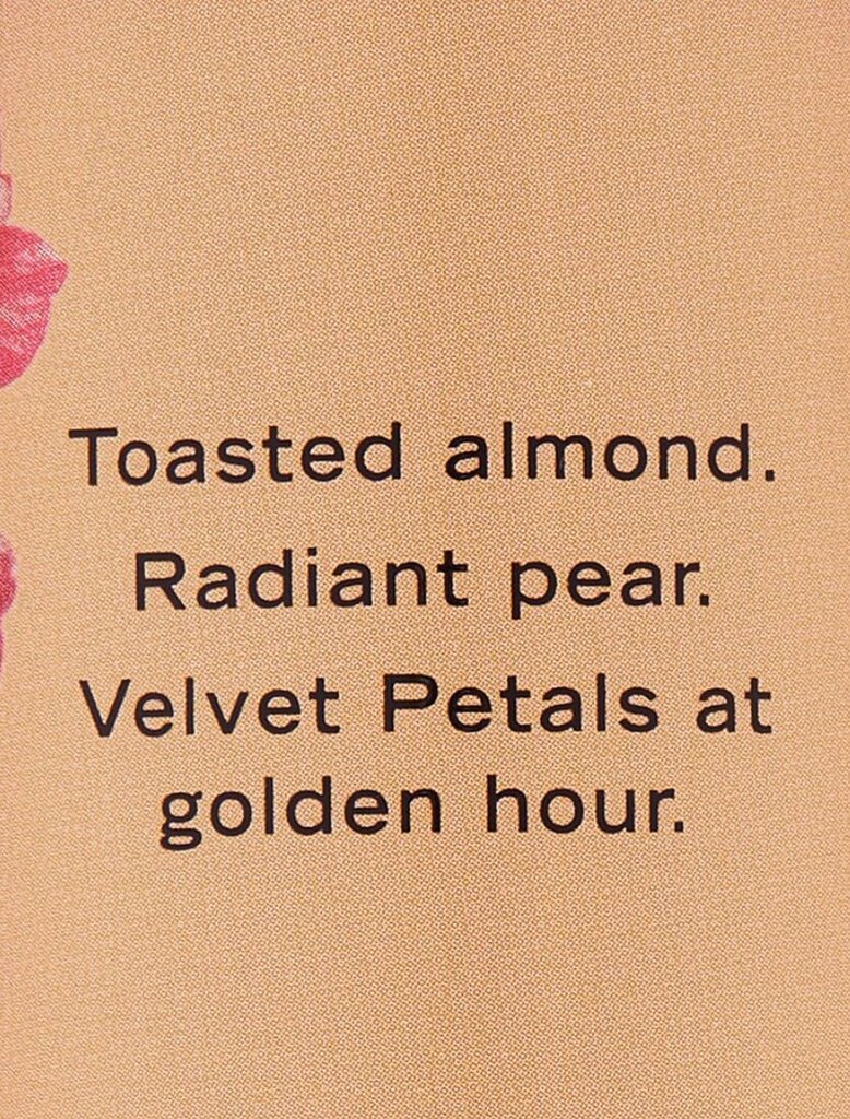Victoria's Secret Velvet Petals Golden ķermeņa migla, 250 ml cena un informācija | Parfimēta sieviešu kosmētika | 220.lv